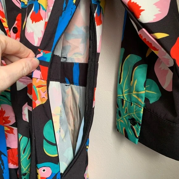 Dida Bole tropical print beaded dress - Picture 13 of 16